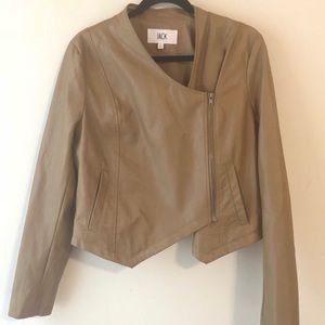 Jack Faux Leather Jacket
